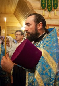 Всенощное бдение в храме в честь Рождества Пресвятой Богородицы г. Саратова