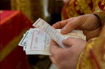 Божественная литургия в храме во имя святых бессребреников и чудотворцев Космы и Дамиана г. Саратова