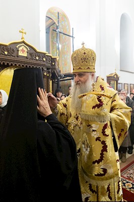 Всенощное бдение в Иоанновском женском монастыре с. Алексеевка