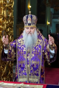 Литургия Преждеосвященных Даров в храме в честь Сошествия Святого Духа г. Саратова