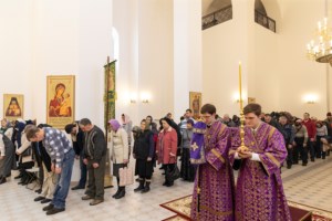 Божественная литургия в храме святителя Спиридона Тримифунтского г. Саратова