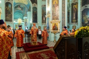 Всенощное бдение в храме Сошествия Святого Духа г. Саратова