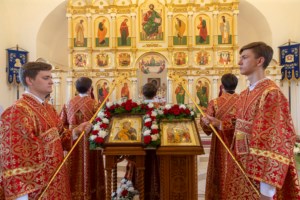 Всенощное бдение во Владимирском женском монастыре г. Вольска