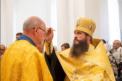 Всенощное бдение в Княже-Владимирском храме Саратова