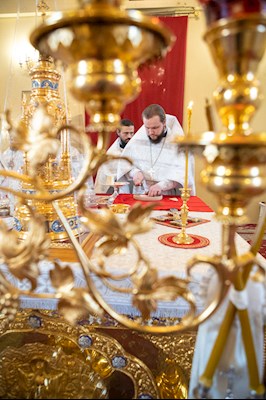 В праздник Крещения Господня митрополит Игнатий совершил Божественную литургию