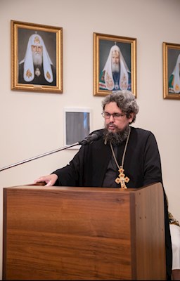 Митрополит Игнатий посетил защиту выпускных работ в СПДС