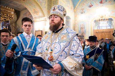 Митрополит Игнатий совершил всенощное бдение в Покровском соборе г. Саратова