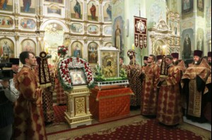 В Саратов принесена чудотворная Феодоровская икона Божией Матери
