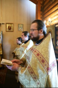 Божественная литургия в храме в честь Сретения Господня г. Саратова