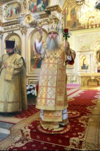 Встреча святых мощей святого равноапостольного князя Владимира и Всенощное бдение в храме в честь Покрова Пресвятой Богородицы г.Саратова