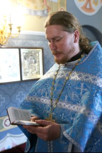Крещальная литургия в Свято-Троицком кафедральном соборе г. Саратова