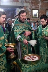 Престольный праздник в саратовском храме во имя преподобного Сергия Радонежского