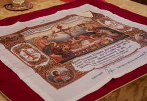Божественная литургия на Архиерейском подворье — храме святых равноапостольных Кирилла и Мефодия при СГУ