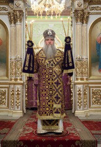 Всенощное бдение в храме в честь Покрова Пресвятой Богородицы г.Саратова