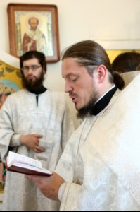 Божественная литургия в Спасо-Преображенском мужском монастыре г. Саратова