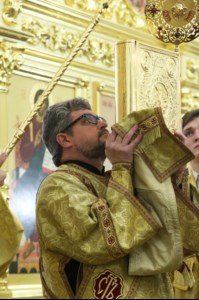 Всенощное бдение в храме во имя апостола и евангелиста Иоанна Богослова г.Саратова