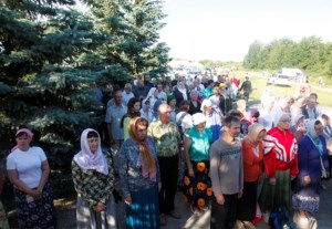 Божественная литургия в Вавиловом Доле