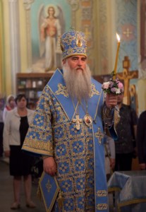 Всенощное бдение в храме в честь Покрова Пресвятой Богородицы г.Саратова