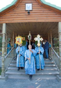Божественная литургия в храме в честь Рождества Пресвятой Богородицы г.Саратова