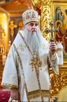 Божественная литургия в Свято-Троицком кафедральном соборе г. Саратова