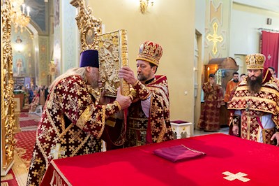 Митрополит Лонгин отмечает день тезоименитства