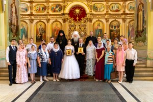 Таинство Венчания в Покровском храме г. Саратова