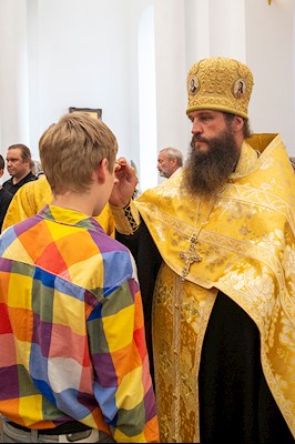 Всенощное бдение в Княже-Владимирском храме Саратова