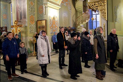 Всенощное бдение в храме Покрова Пресвятой Богородицы г. Саратова