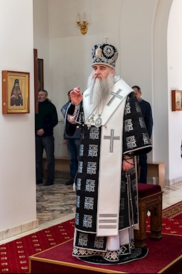 Литургия Преждеосвященных Даров и монашеский постриг в Свято-Алексиевском женском монастыре г. Саратова
