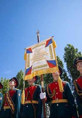 Митрополит Игнатий посетил церемонию выпуска офицеров ВВИМО