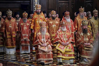 Митрополит Игнатий принял участие в Божественной литургии и торжествах в день тезоименитства Святейшего Патриарха Кирилла