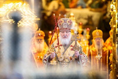 Митрополит Игнатий принял участие в Божественной литургии в Храме Христа Спасителя