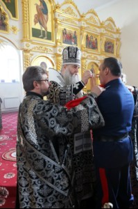 Литургия Преждеосвященных Даров в храме в честь Казанской иконы Божией Матери р.п.Татищево