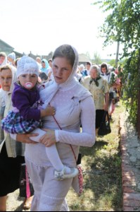 Божественная литургия в храме в честь Казанской иконы Божией Матери г. Петровска