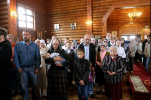 Божественная литургия в храме в честь Сретения Господня г. Саратова