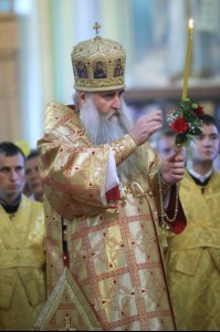 Встреча святых мощей святого равноапостольного князя Владимира и Всенощное бдение в храме в честь Покрова Пресвятой Богородицы г.Саратова