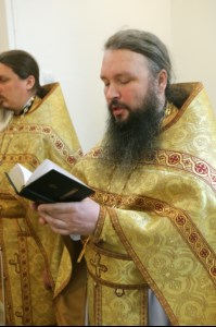 Божественная литургия в храме во имя святого равноапостольного великого князя Владимира г. Саратова