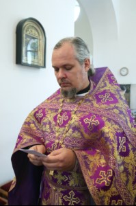 Божественная литургия в храме в честь Рождества Христова г.Саратова