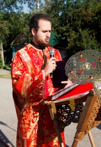 Божественная литургия в Вавиловом Доле