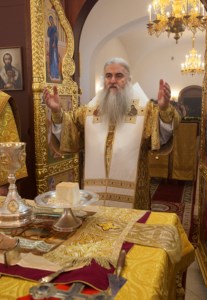 Божественная литургия в храме во имя святителя Николая Японского г. Саратова