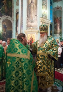 Всенощное бдение в храме Сошествия Святого Духа г. Саратова