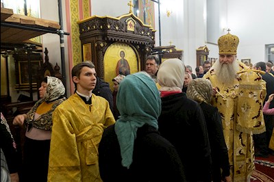 Всенощное бдение в Иоанновском женском монастыре с. Алексеевка