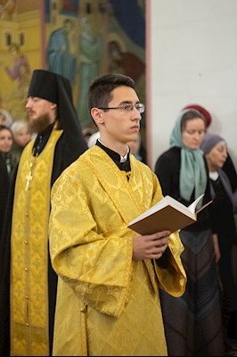 Всенощное бдение в Свято-Никольском мужском монастыре г. Саратова