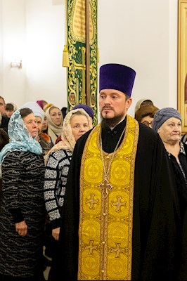 Всенощное бдение в храме святителя Спиридона Тримифунтского г. Саратова