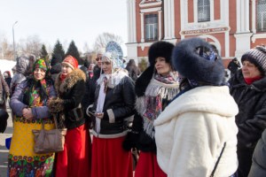 На территории Покровского храма г. Саратова прошел зимний праздник