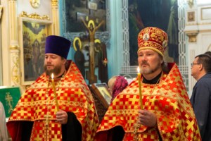 Всенощное бдение в храме Сошествия Святого Духа г. Саратова