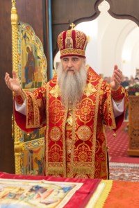 Божественная литургия в Свято-Алексиевском женском монастыре г. Саратова