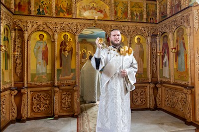 Состоялось массовое крещение оглашенных в Волге
