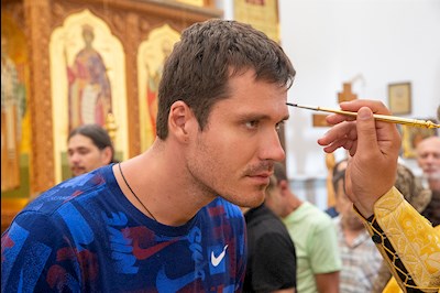 Всенощное бдение в Княже-Владимирском храме Саратова