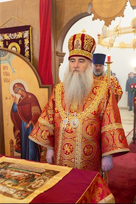 Божественная литургия в храме Воскресения Христова г. Саратова